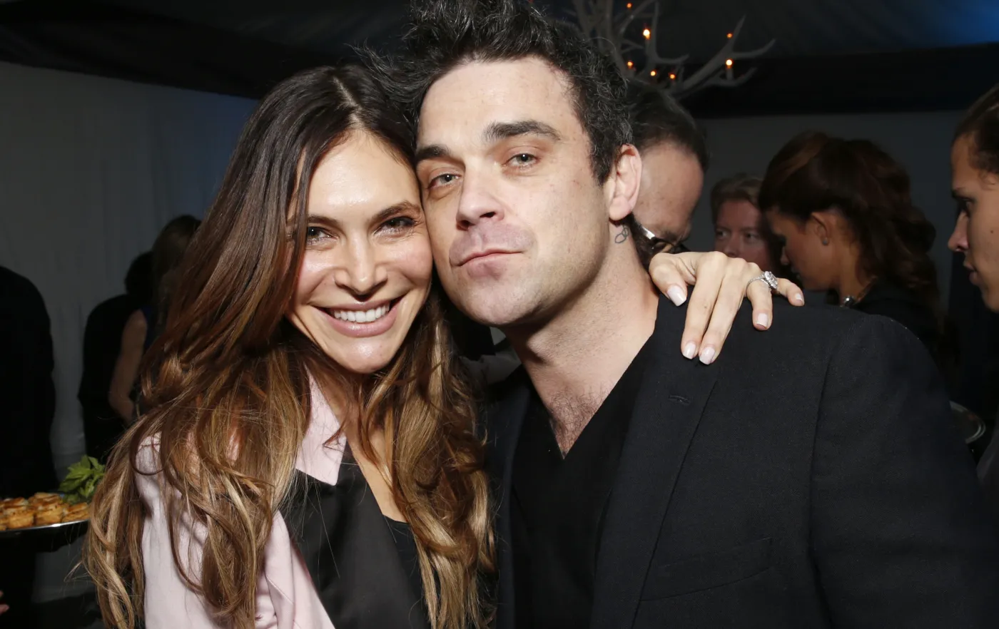 Robbie Williams i Ayda Field