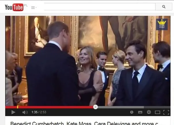 Kate Moss flirtuje z księciem Williamem