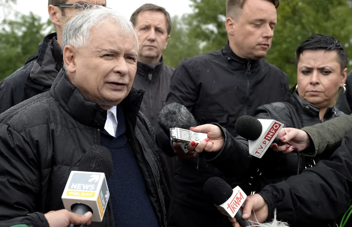 Prezes PiS Jarosław Kaczyński 