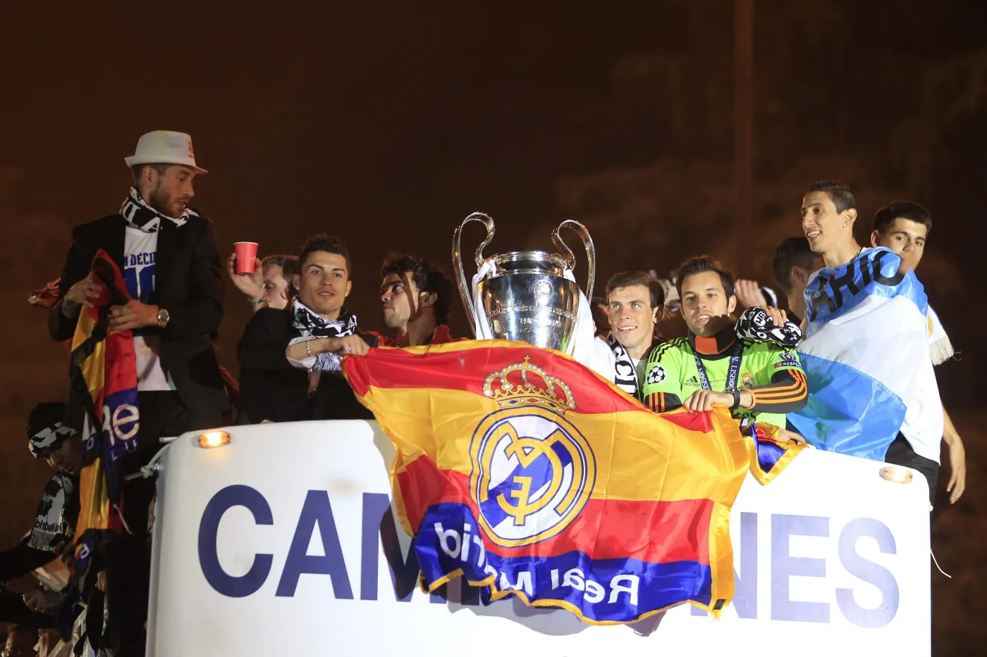 Radość Realu po wygraniu Ligi Mistrzów