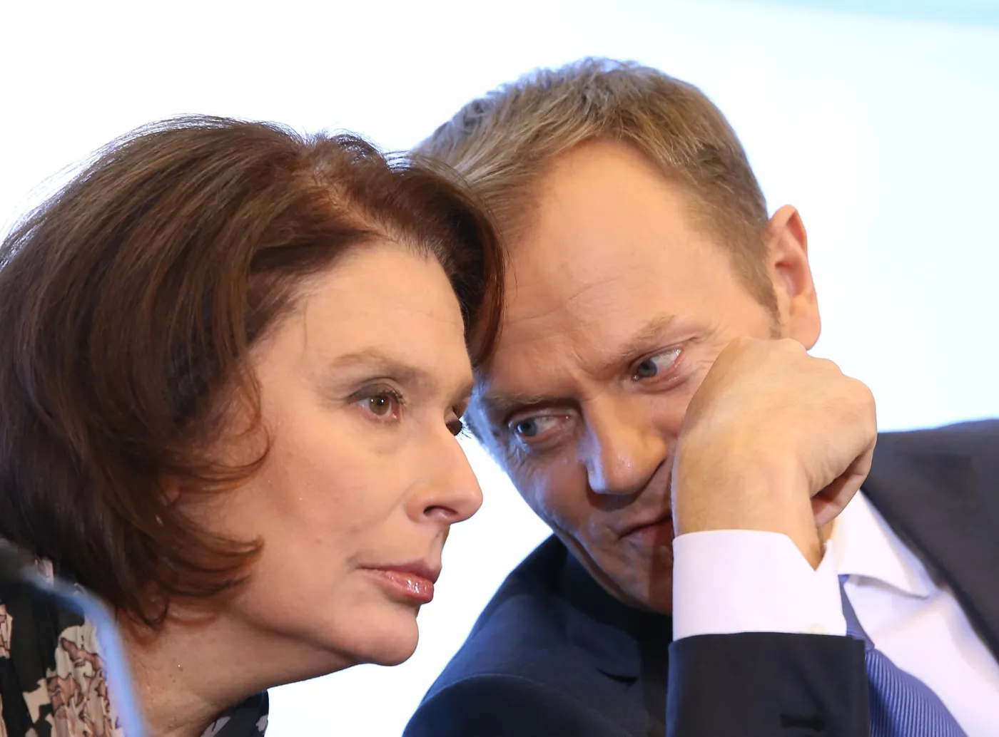 Małgorzata Kidawa-Błońska i Donald Tusk
