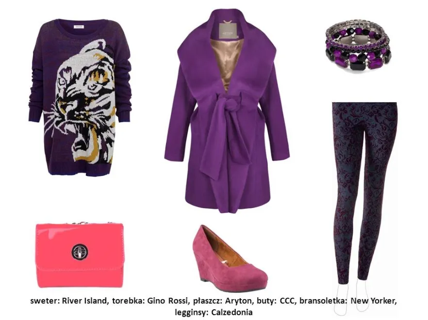 W blasku orchidei - STYLIZACJE z supermodnym fioletem