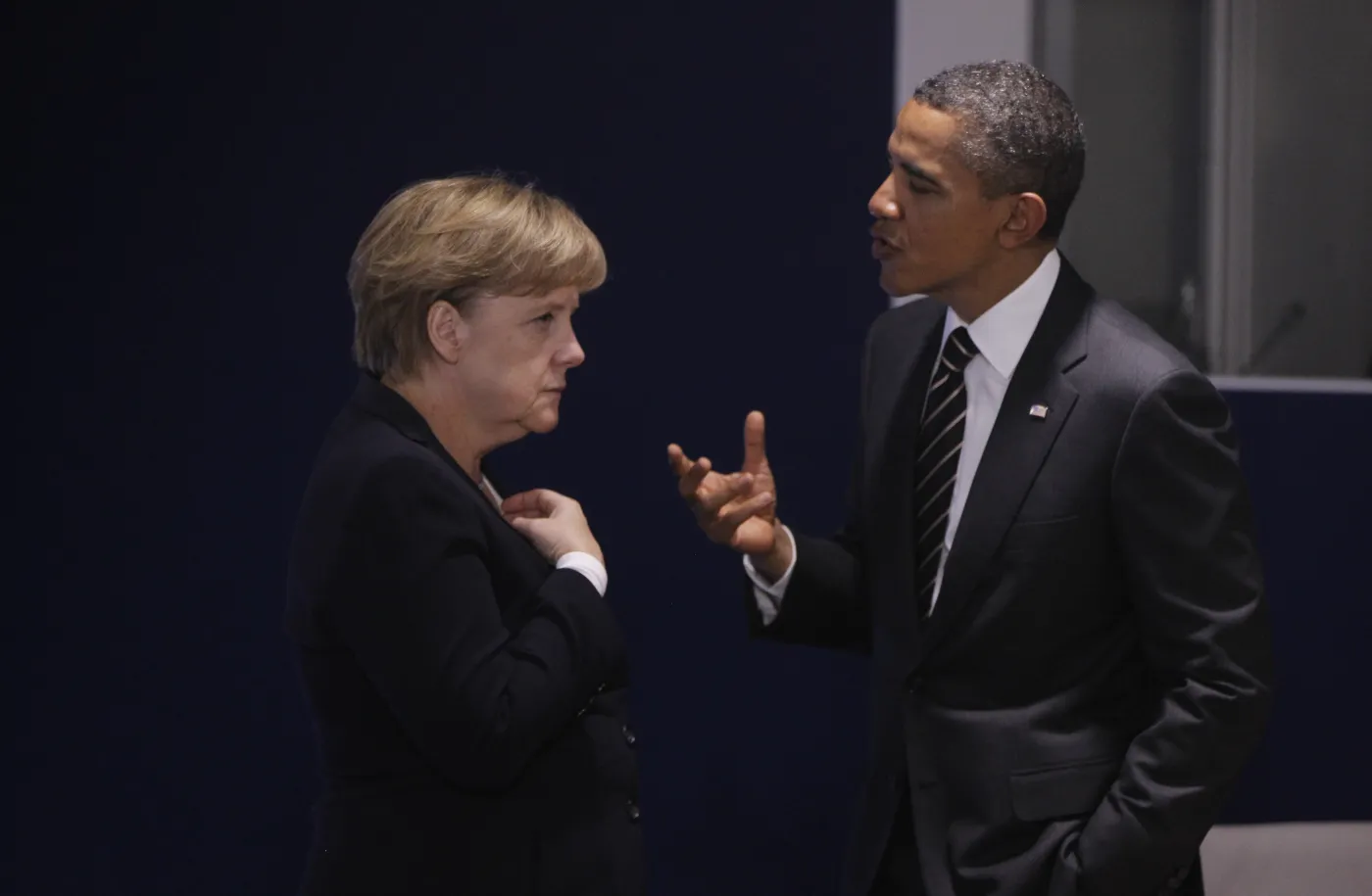 Angela Merkel i Barack Obama