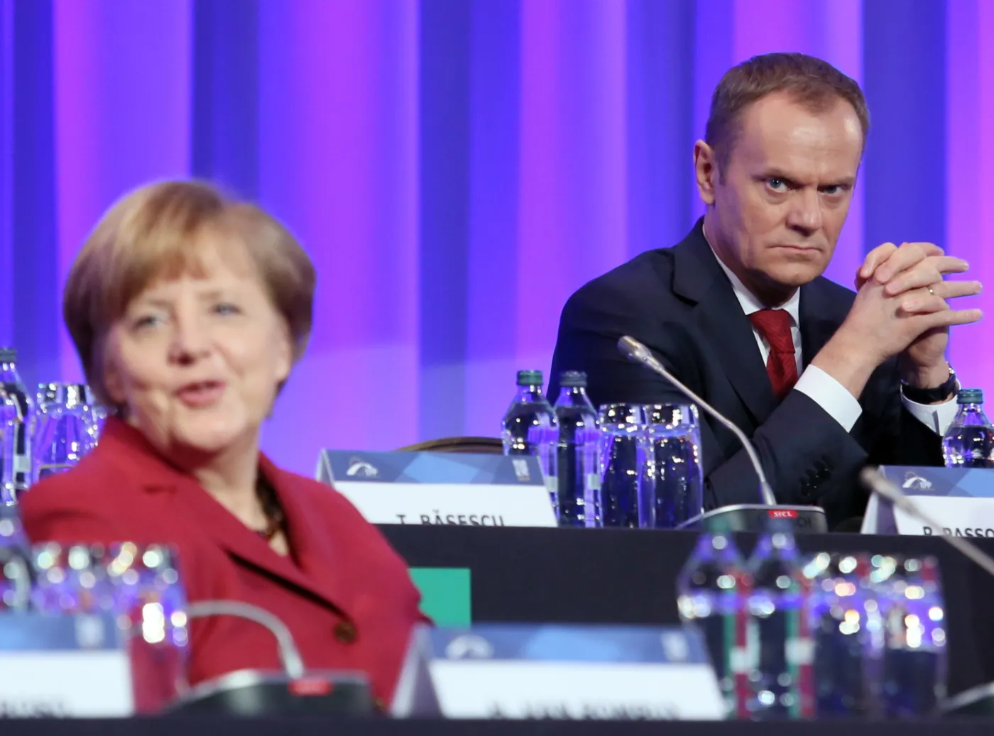 Angela Merkel i Donald Tusk