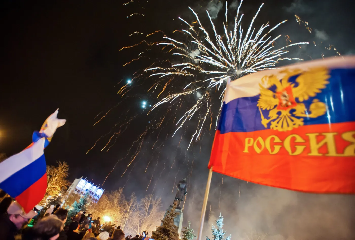 Mieszkańcy Krymu cieszą się z wyników referendum