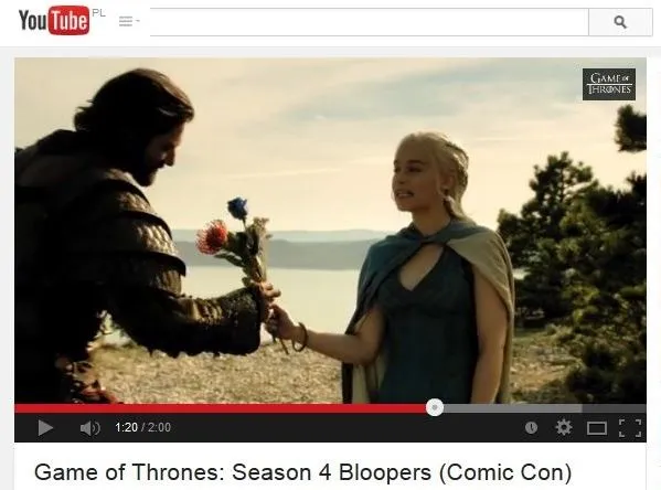 Zabawne wpadki z planu "Gry o tron" [WIDEO]