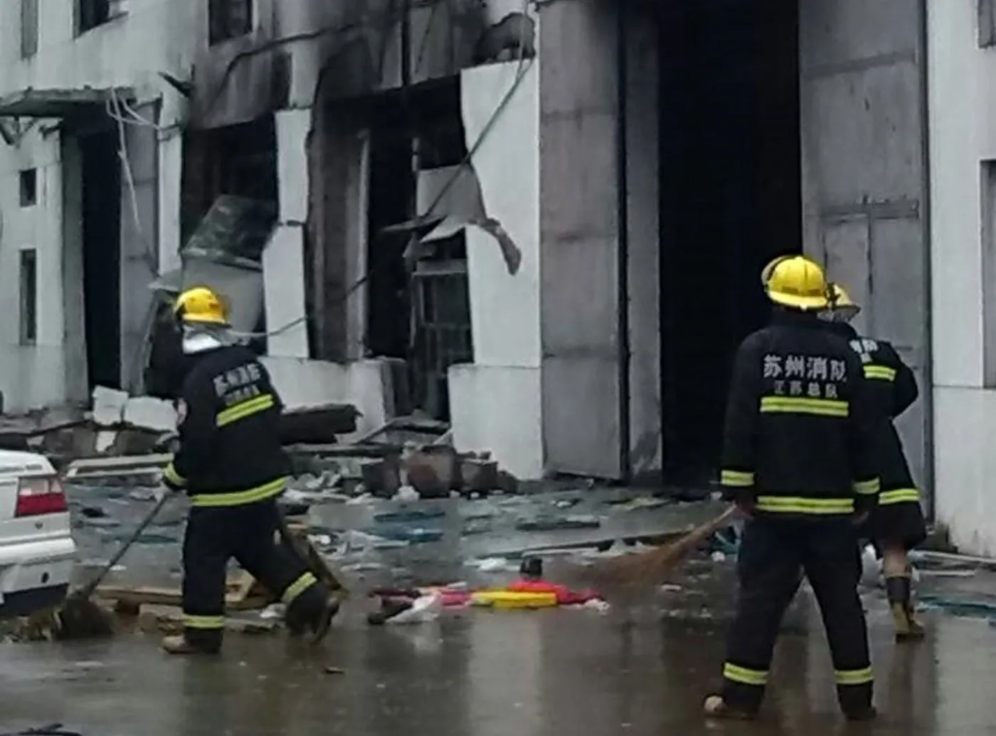 Eksplozja w fabryce w Chinach