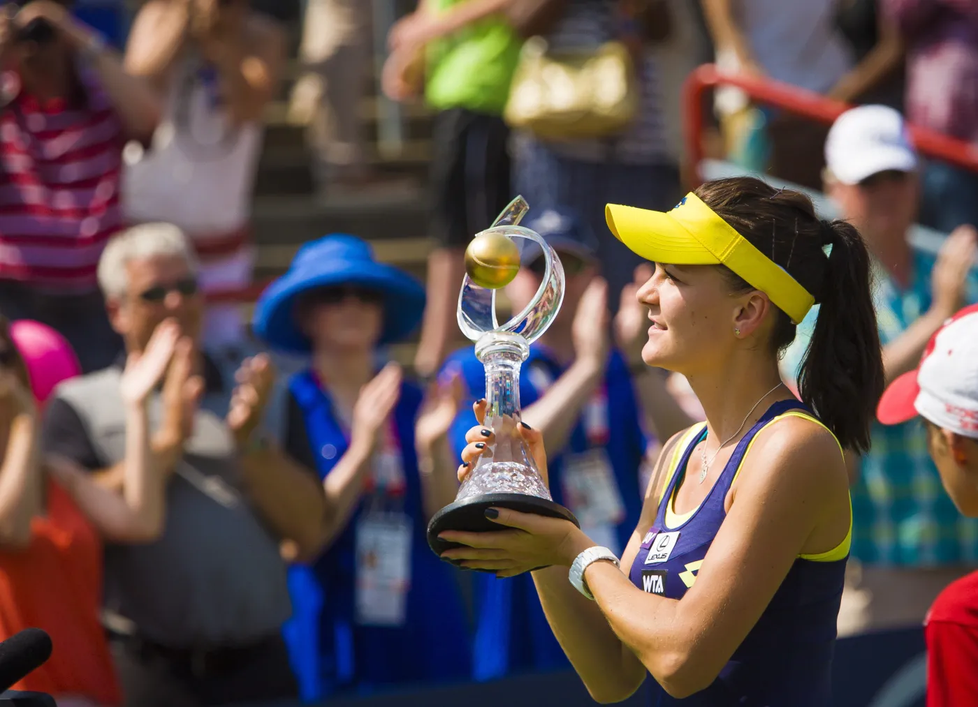 Radość Agnieszki Radwańskiej. Smutek Venus Williams. ZDJĘCIA