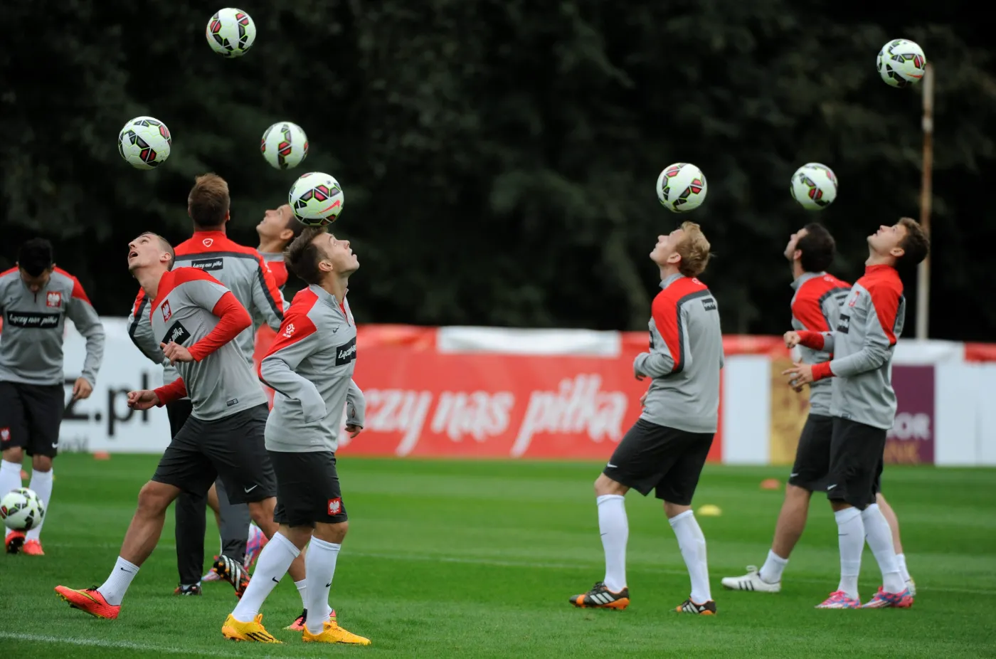 Polscy piłkarze szykują się do meczu z Gibraltarem. ZDJĘCIA