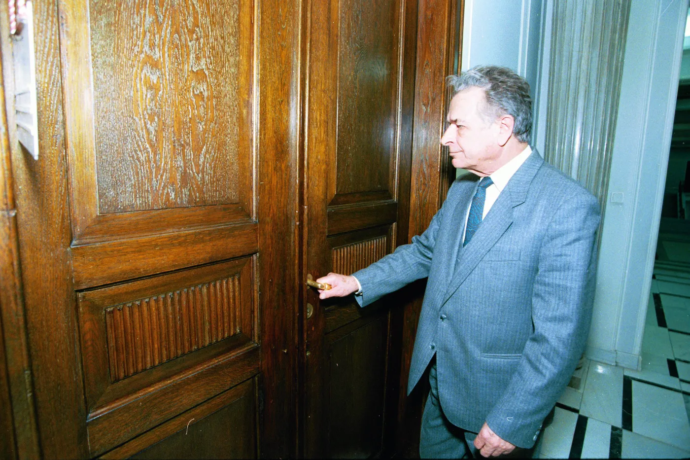 Czesław Kiszczak w 1996 roku