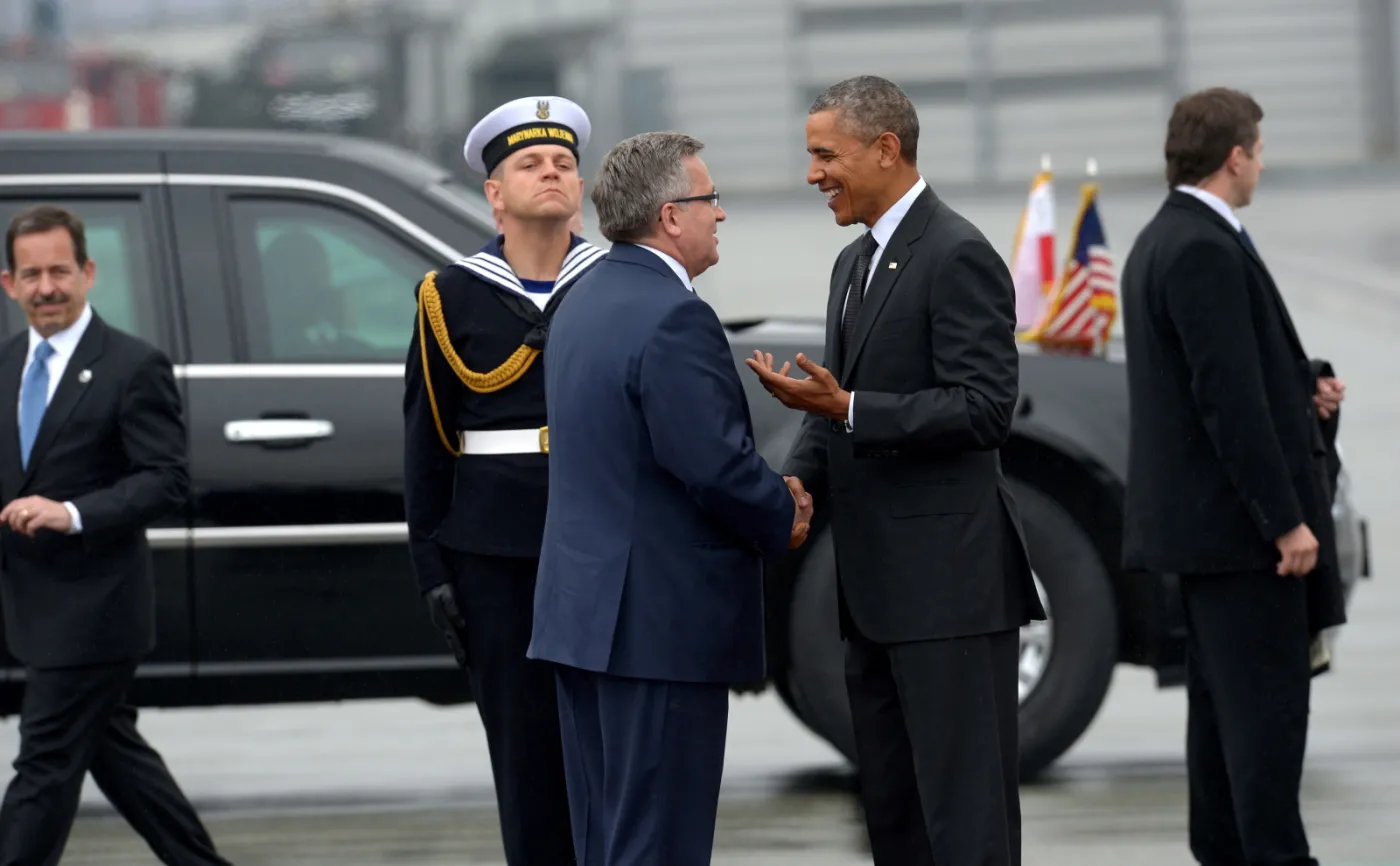 Bronisław Komorowski i Barack Obama