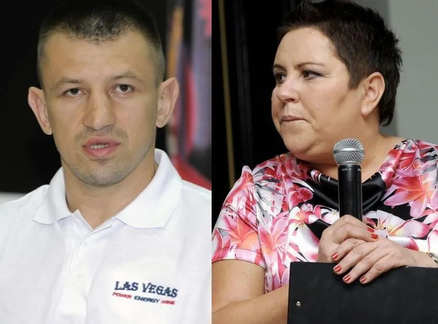 Tomasz Adamek, Dorota Wellman