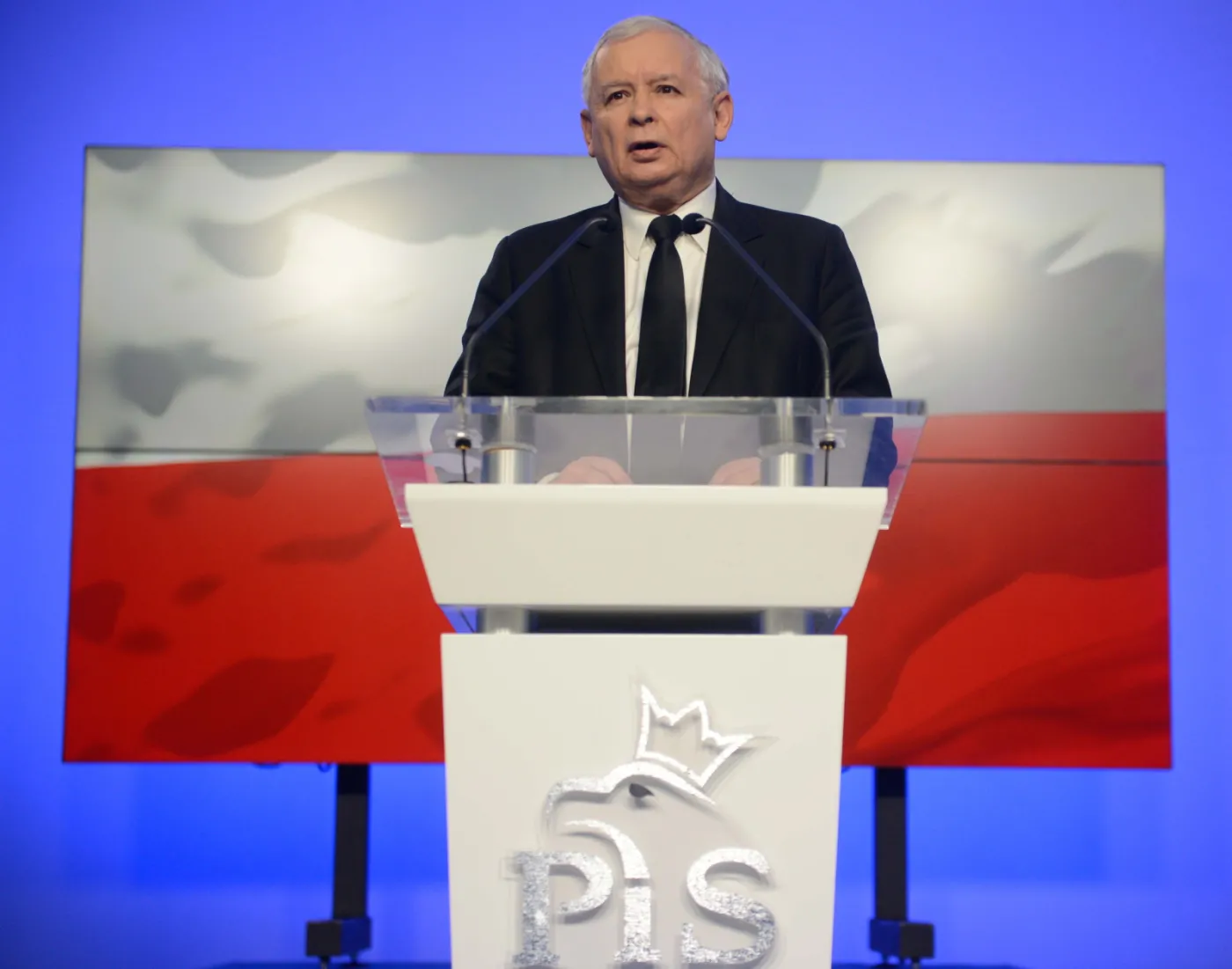 Prezes PiS Jarosław Kaczyński 