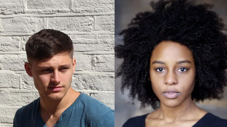 Crystal Clarke i Pip Anderson