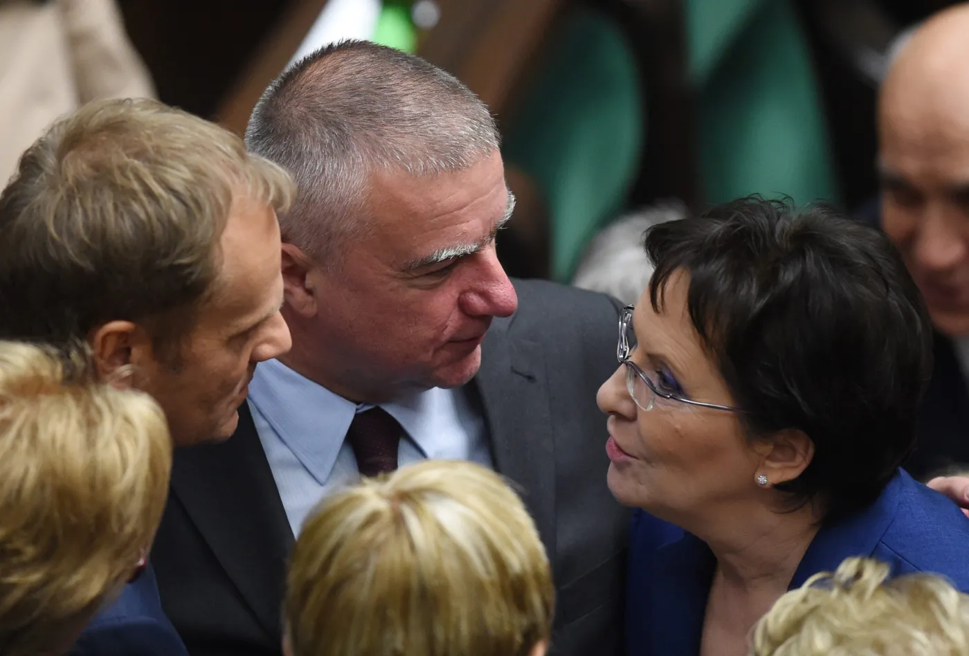 Donald Tusk, Paweł Graś i Ewa Kopacz
