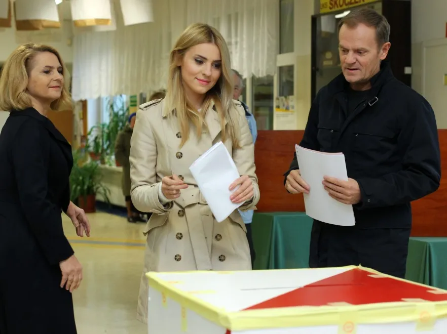 Sznyt na miarę Europy: superstylowi Tuskowie na wyborach