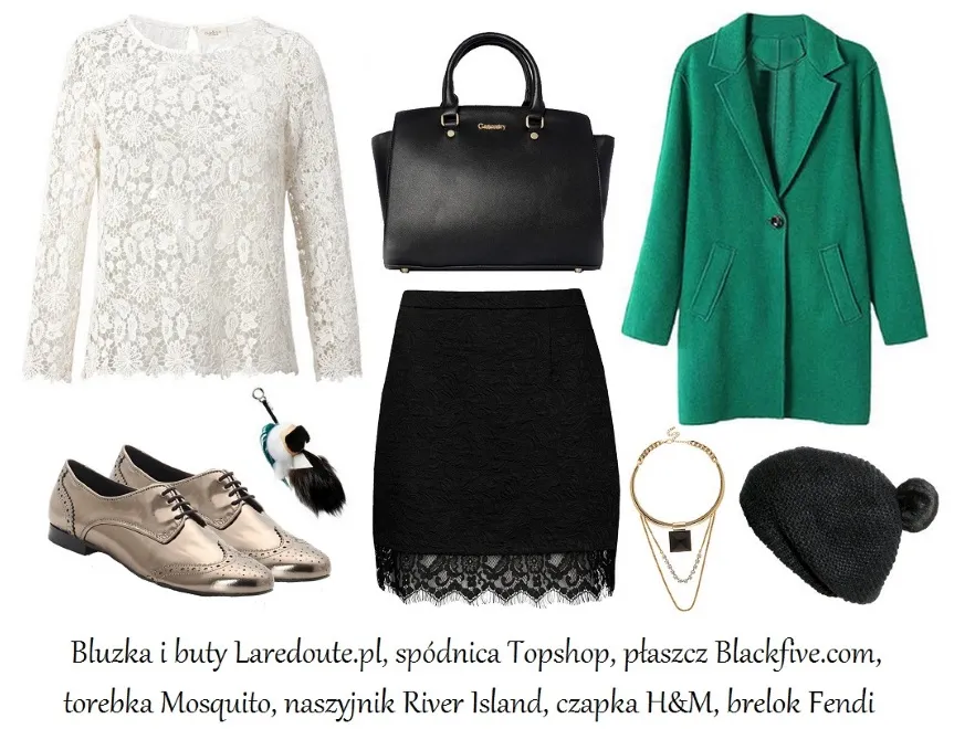 Koronki i przeżroczystości w STYLIZACJACH na jesień 2014