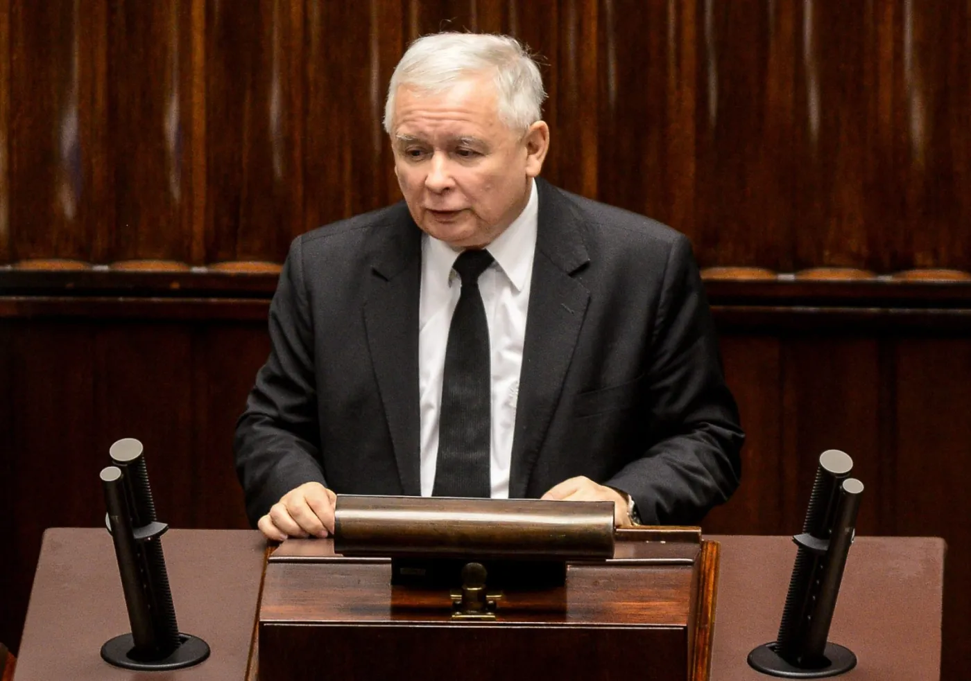 Jarosław Kaczyński w Sejmie