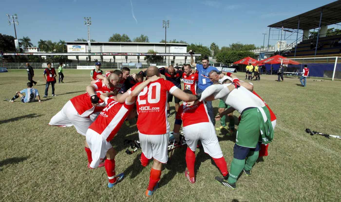 Mecz MŚ Ampfutbolu w Meksyku