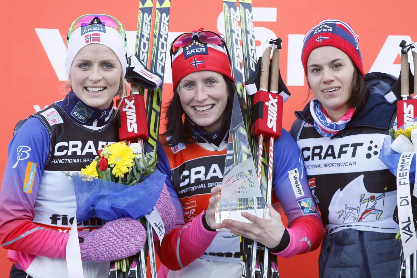 Biegi narciarskie: Dominacja Norweżek, Kowalczyk zeszła z trasy