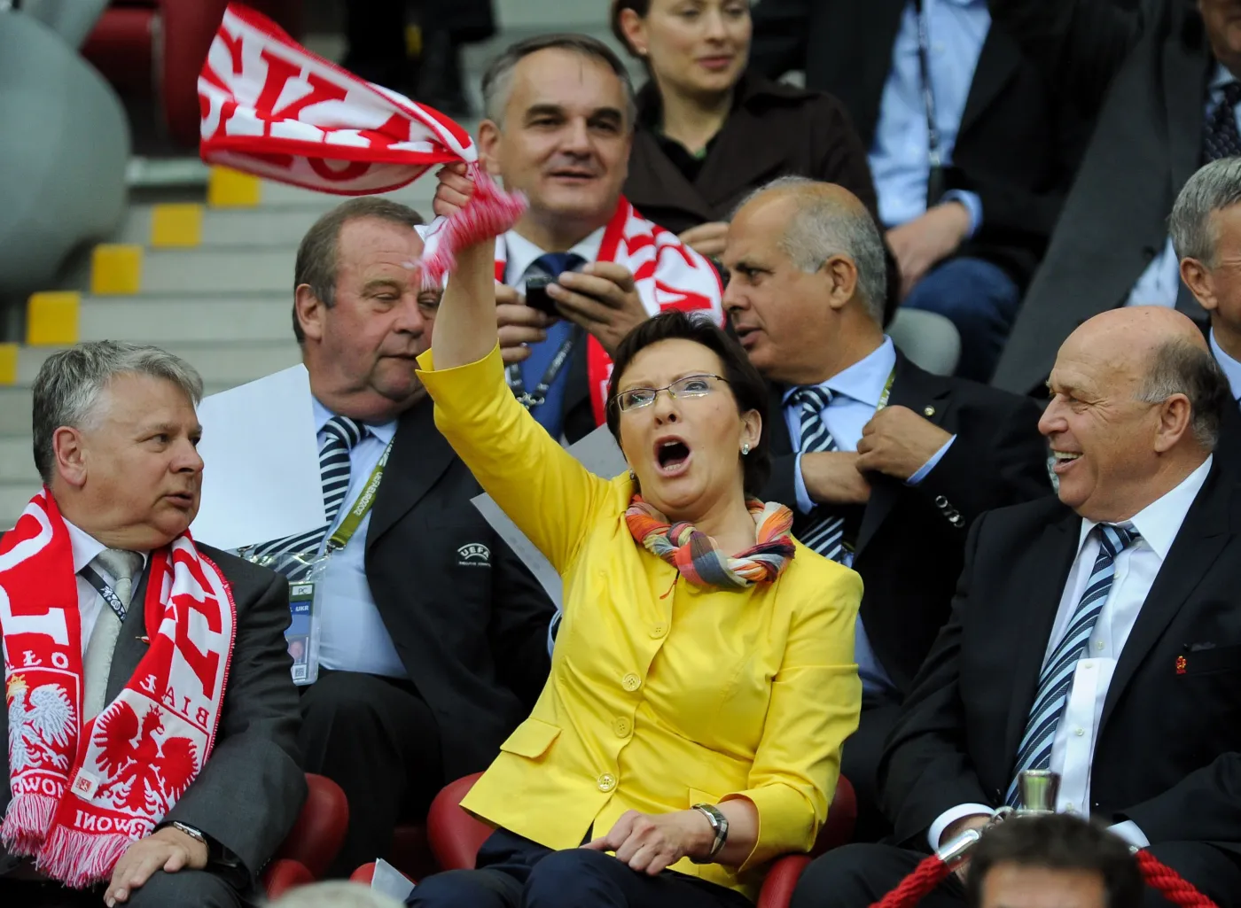 Ewa Kopacz może pojawić się na meczu z Rosją. Czy nowa premier przyniesie więcej szczęścia niż Donald Tusk?