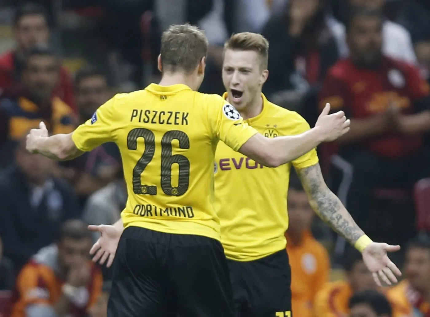 Łukasz Piszczek i Marco Reus