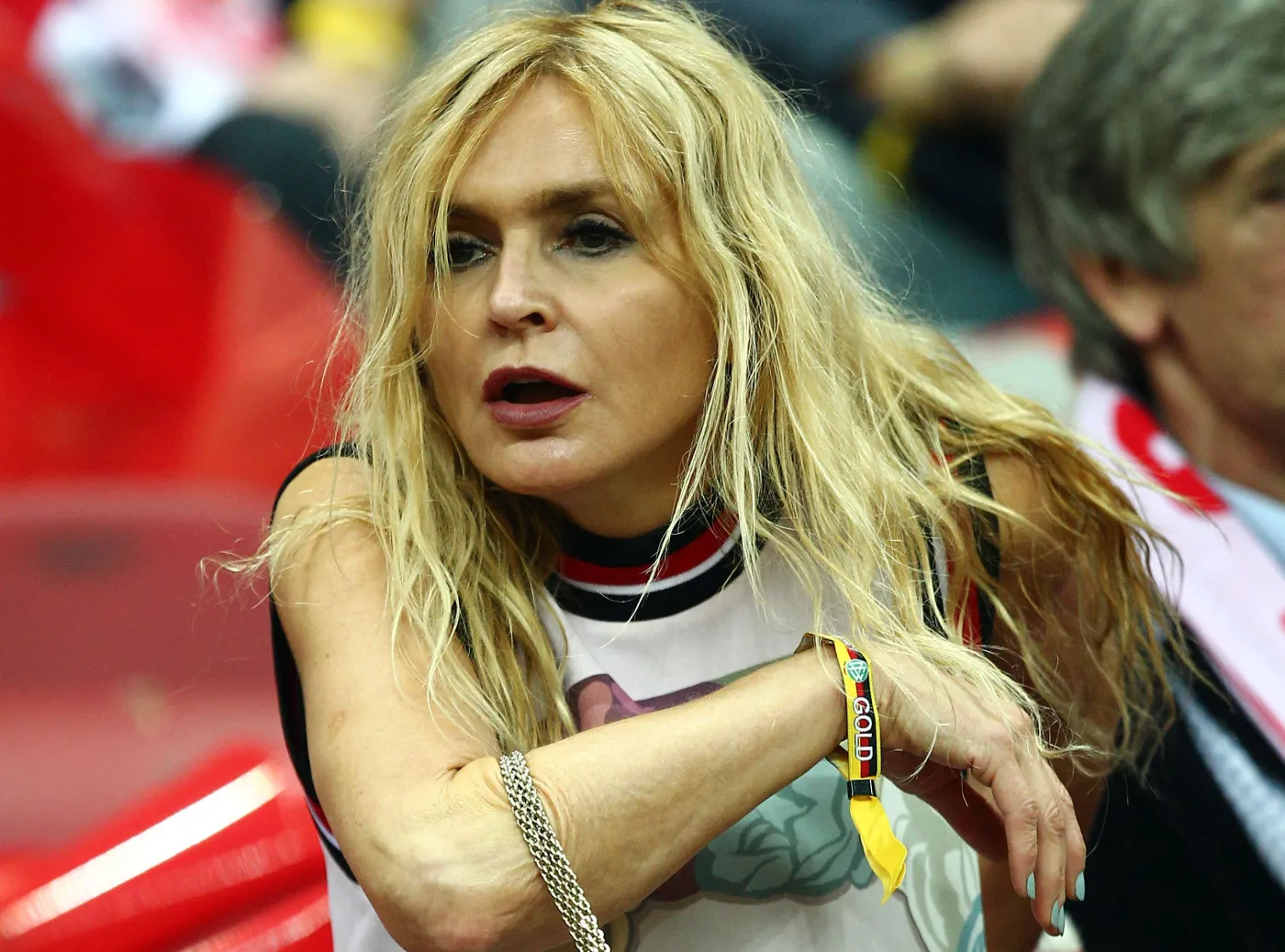 Olejnik, Siwiec, Lewandowska i Rodowicz kibicowały piłkarzom Nawałki