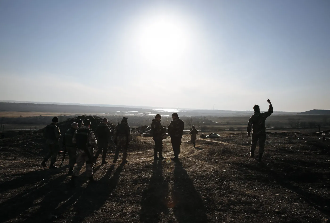 Ukraińskie wojska w Donbasie