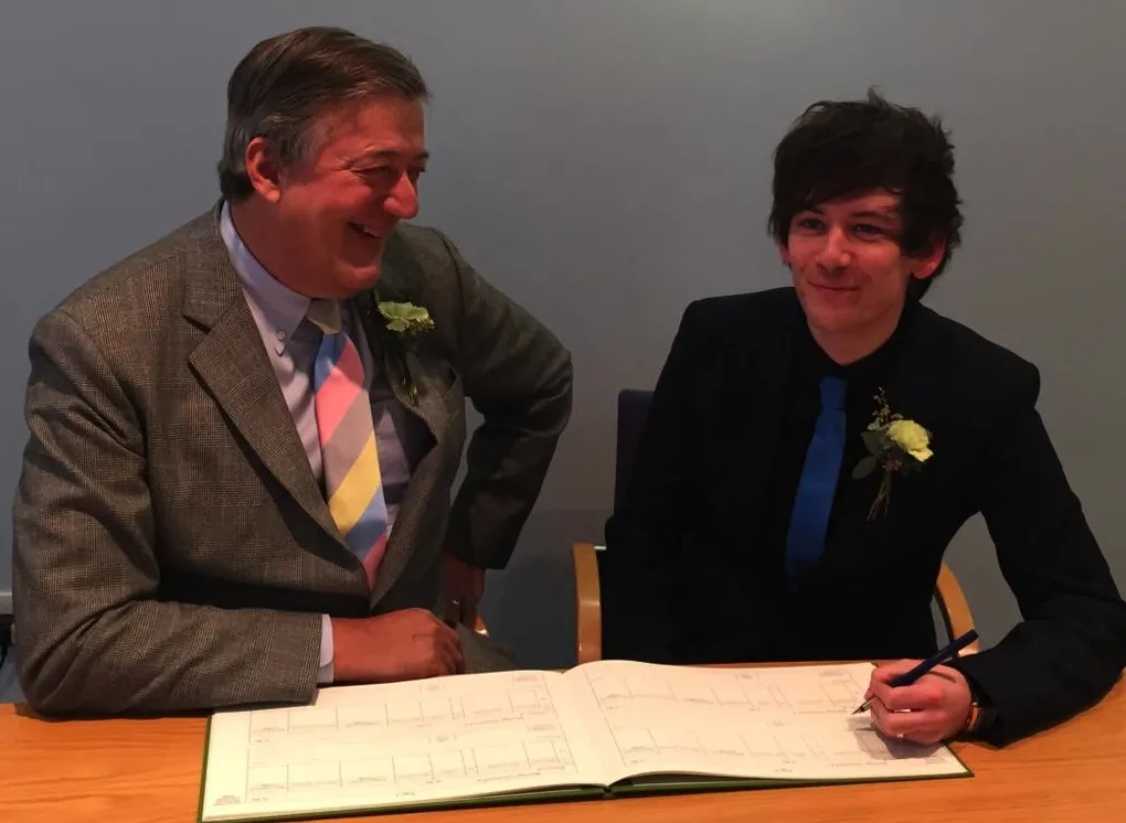 Stephen Fry poślubił 27-latka