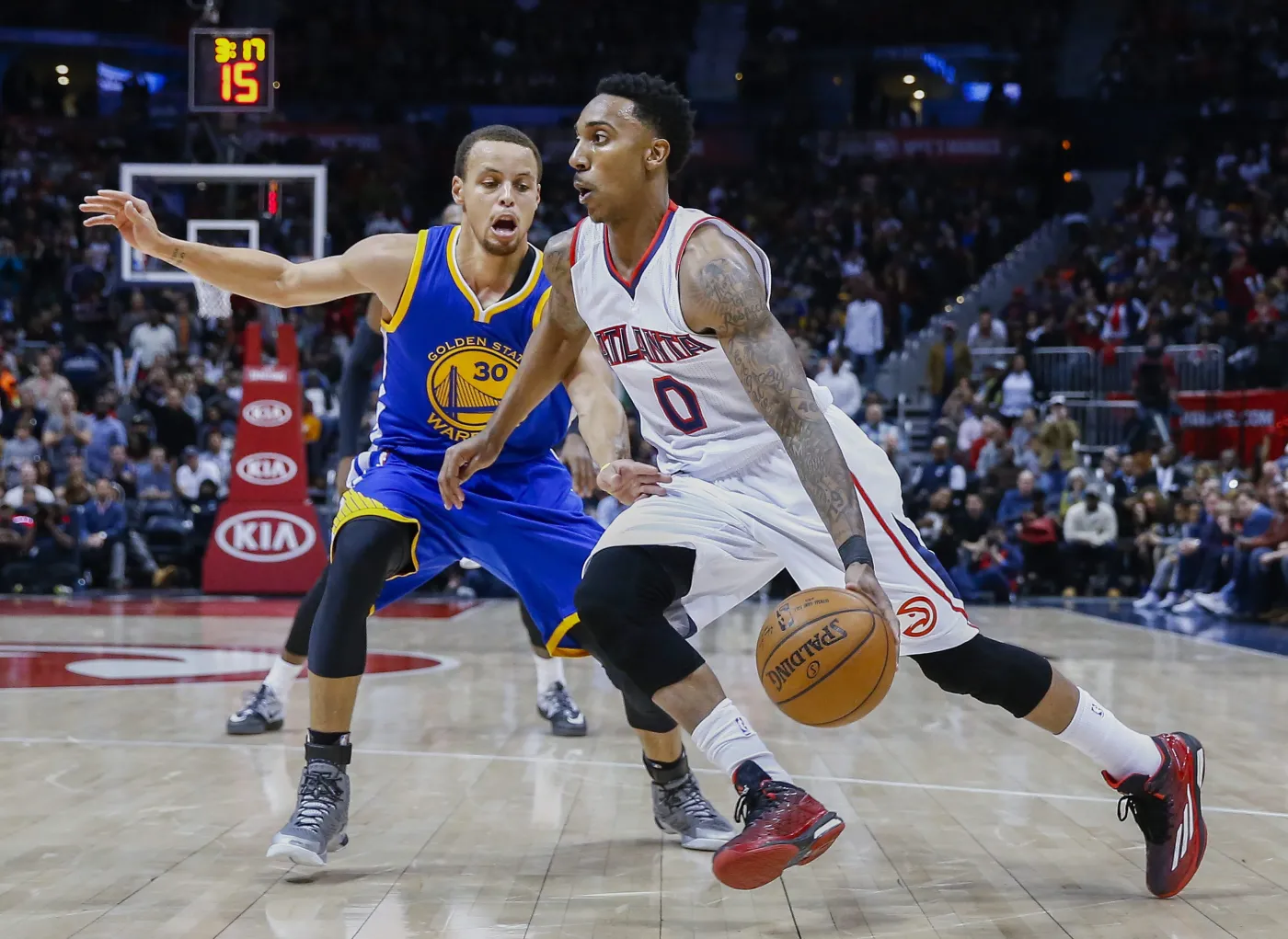Jeff Teague i Stephen Curry