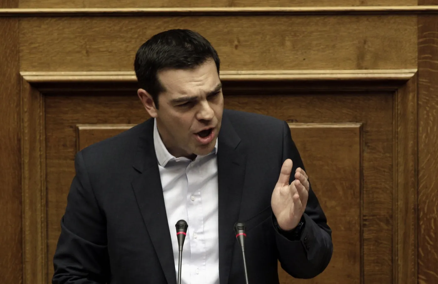 Premier Grecji Alexis Tsipras
