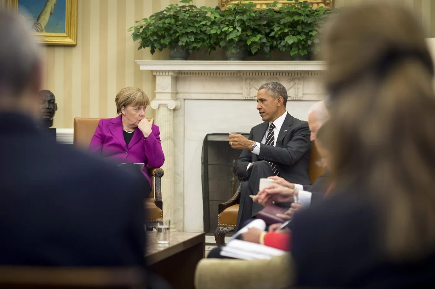 Angela Merkel i Barack Obama