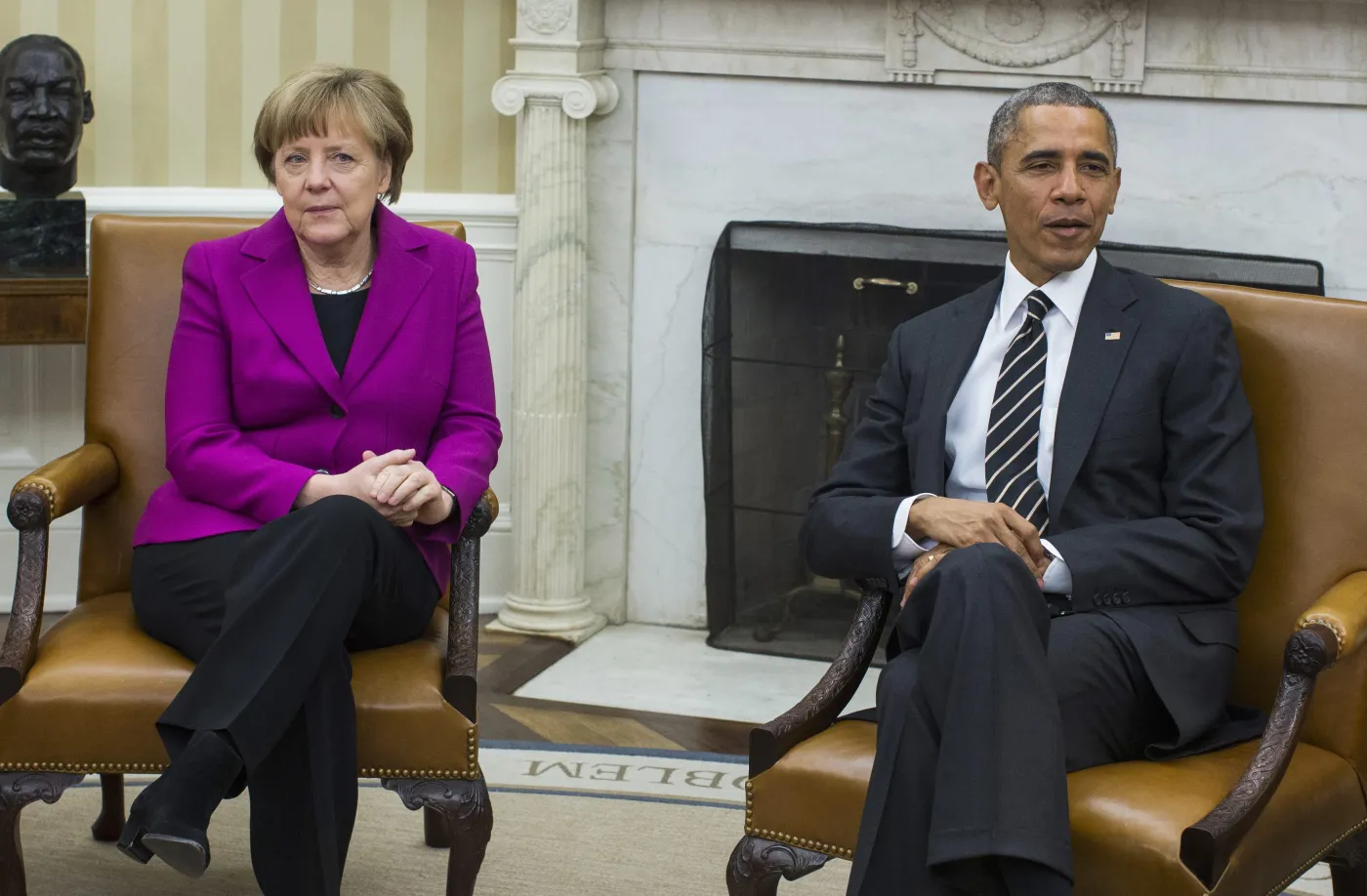 Angela Merkel i Barack Obama