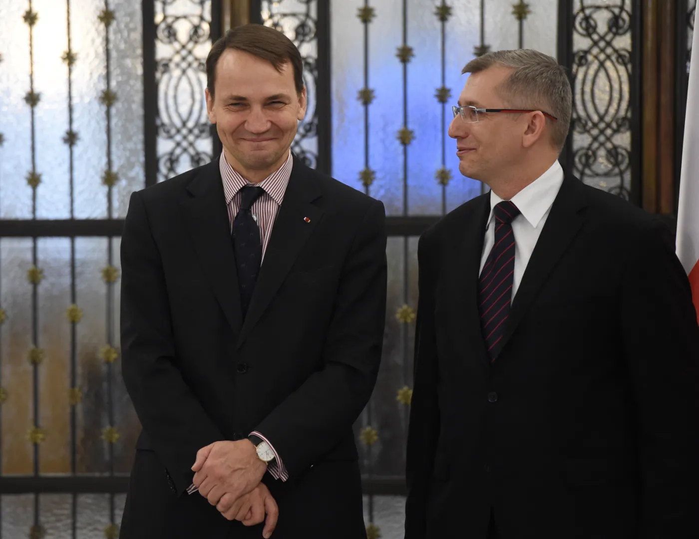 Radosław Sikorski i Krzysztof Kwiatkowski