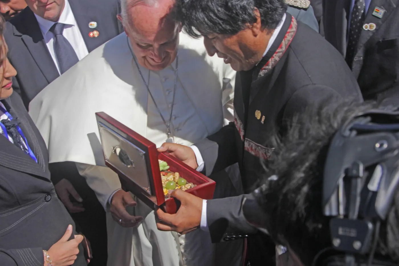 Papież zapewnia: Podczas wizyty w Boliwii nie żułem liści koki