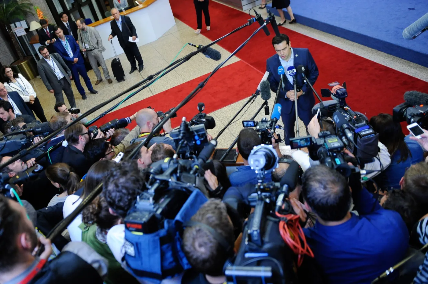 Grecki premier Alexis Tsipras