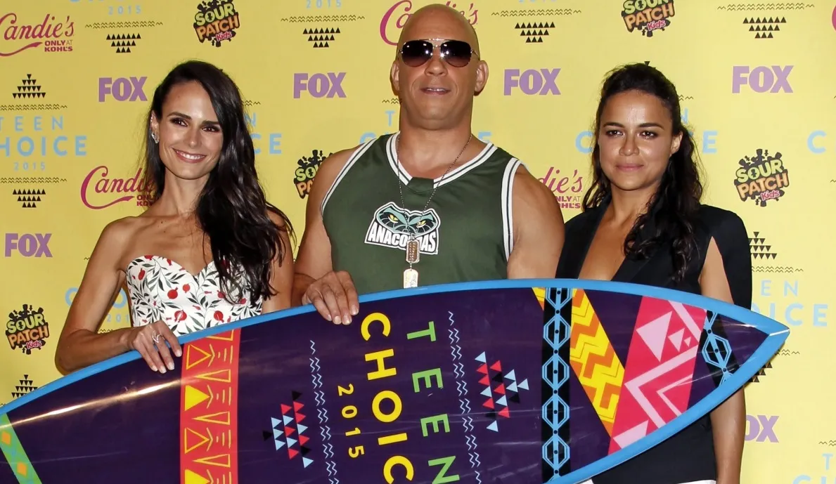 Jordana Brewster, Vin Diesel i Michelle Rodriguez na Teen Choice Awards 