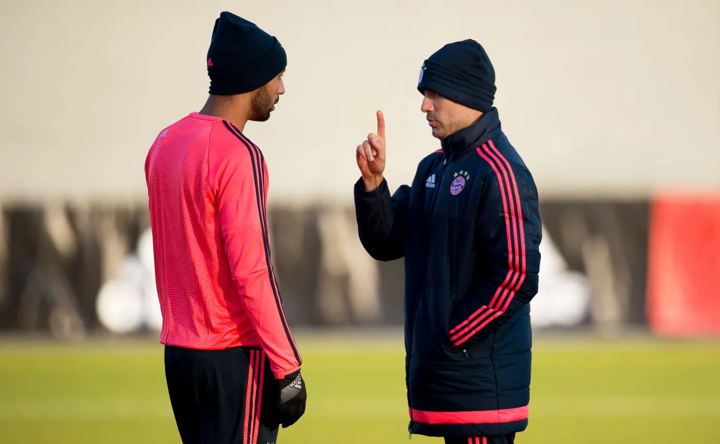 Pep Guardiola i Medhi Benatia