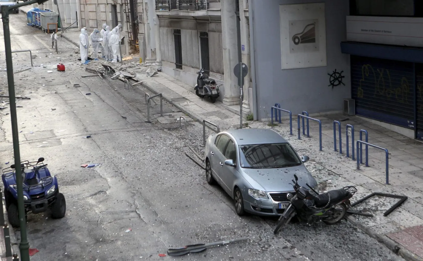 Wybuch bomby w centrum Aten. Policji nie udało się rozbroić ładunku