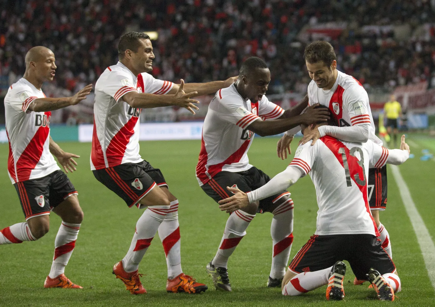 Radość piłkarzy River Plate