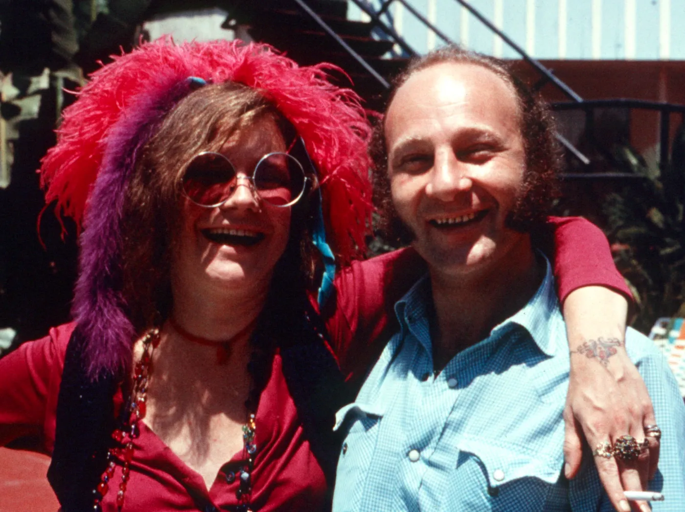 Janis Joplin i Paul Rothchild / foto Clark J. Pierson