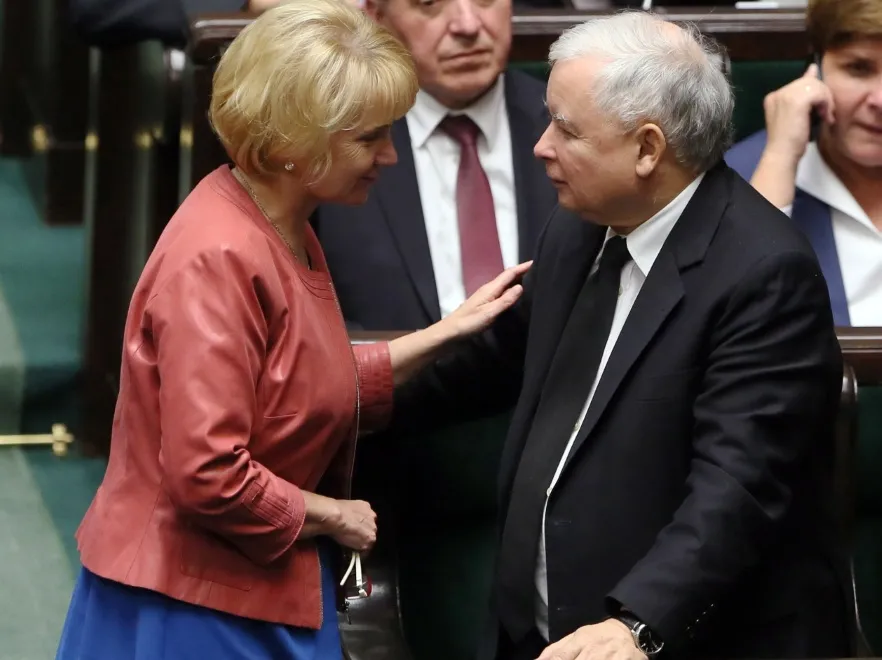 Posłanka Szczypińska w bazarowym stylu na ostatnim posiedzeniu Sejmu