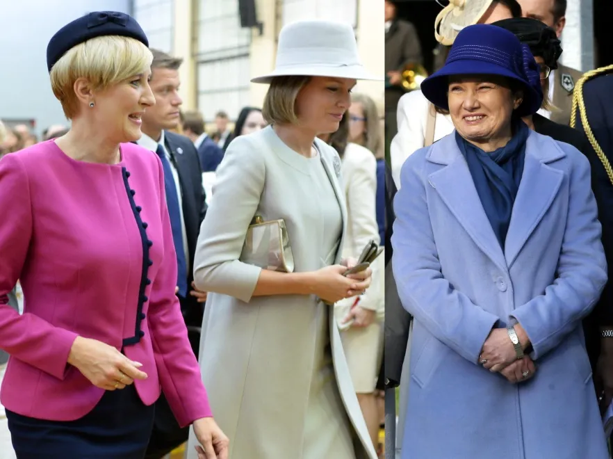 Prezydent Warszawy nie dała rady dorównać stylem pierwszej damie i królowej. FOTO