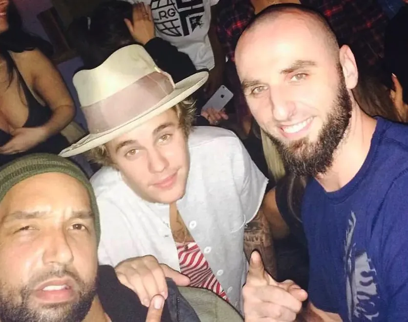 Justin Bieber i Marcin Gortat