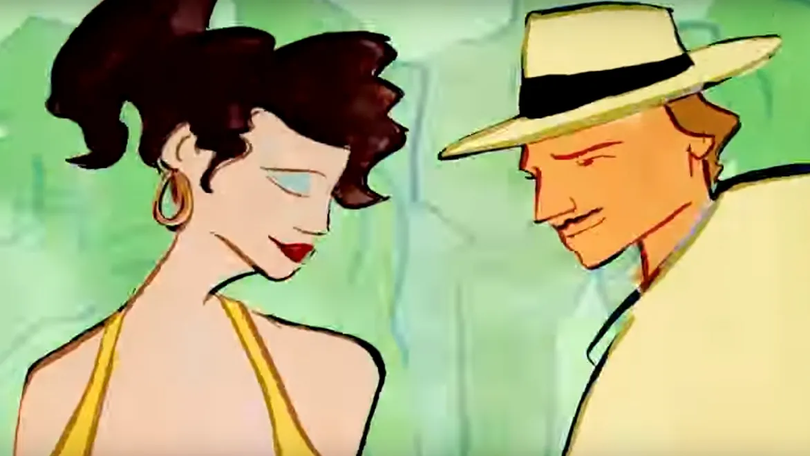 The Girl in the Yellow Dress