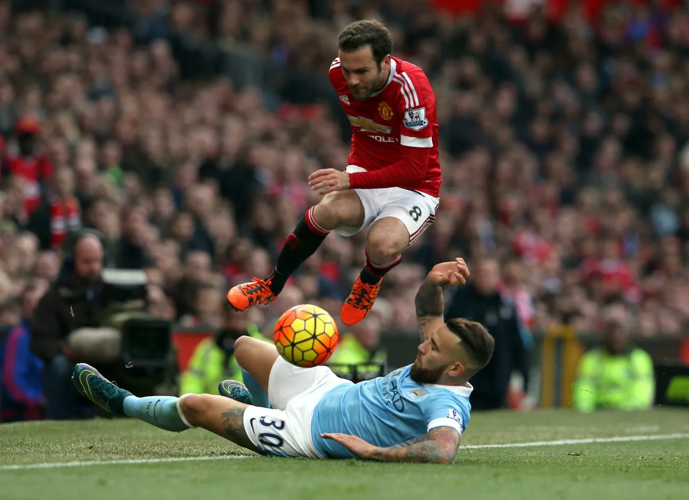 Juan Mata i Nicolas Otamendi