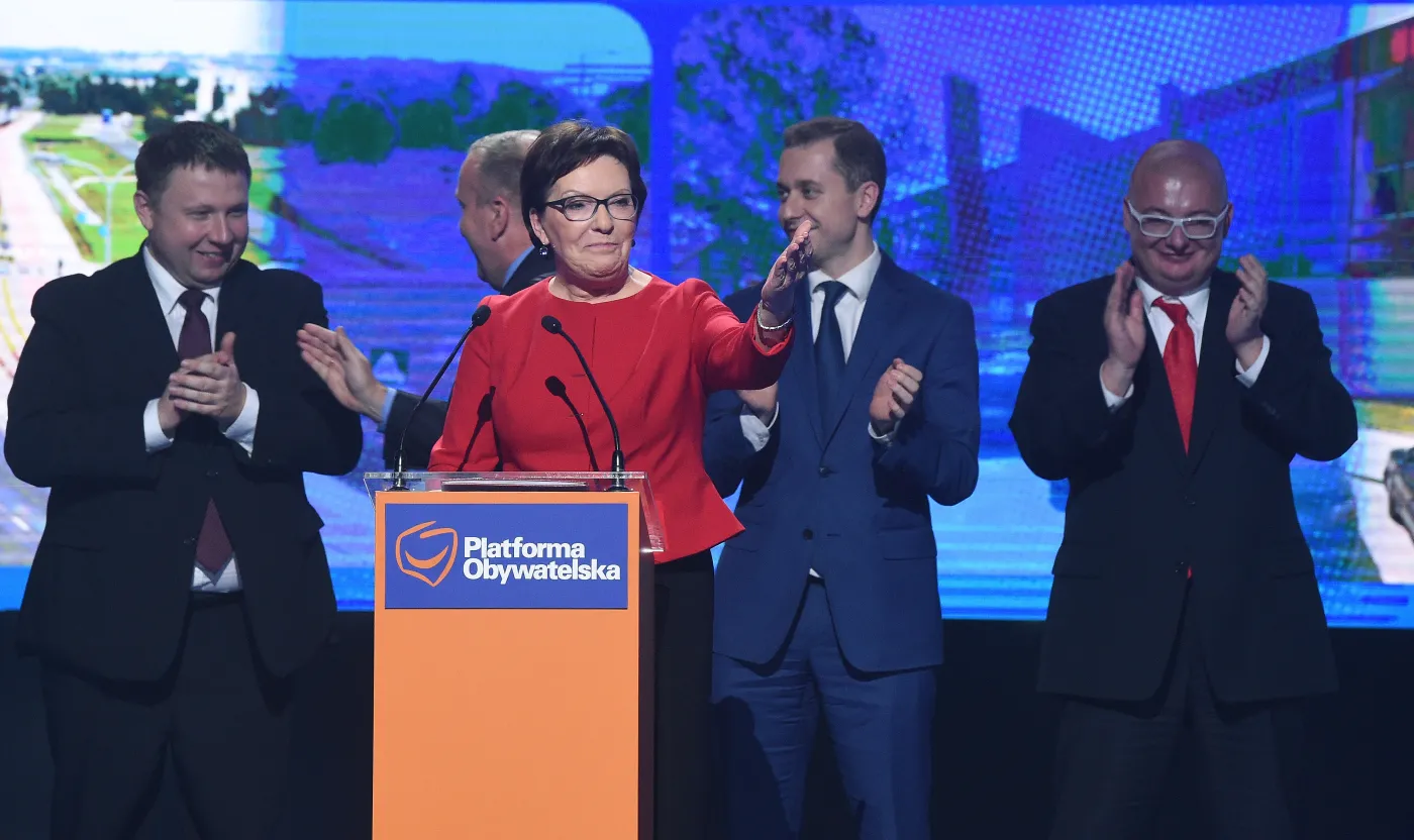 Marcin Kierwiński, Ewa Kopacz, Cezary Tomczyk, Michał Kamiński 