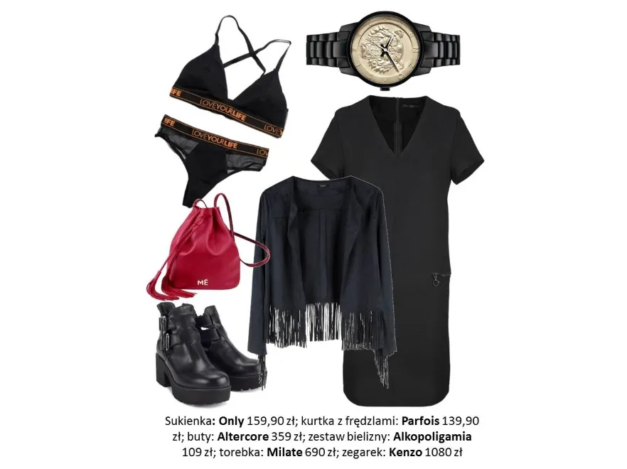 Wiosenne STYLIZACJE w czerni