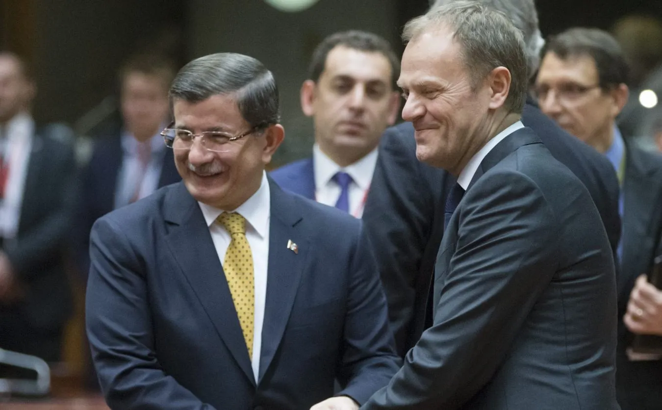 Ahmet Davutoglu i Donald Tusk
