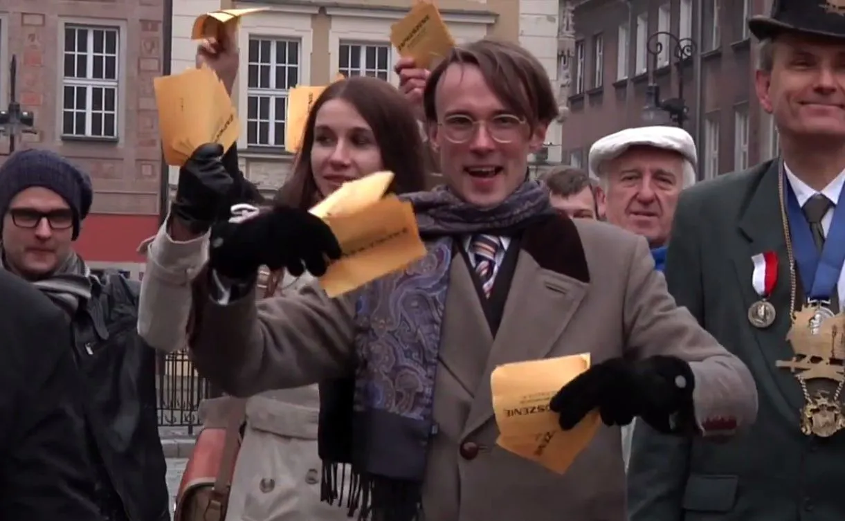 Kadr z teledysku zespołu Anno Domini